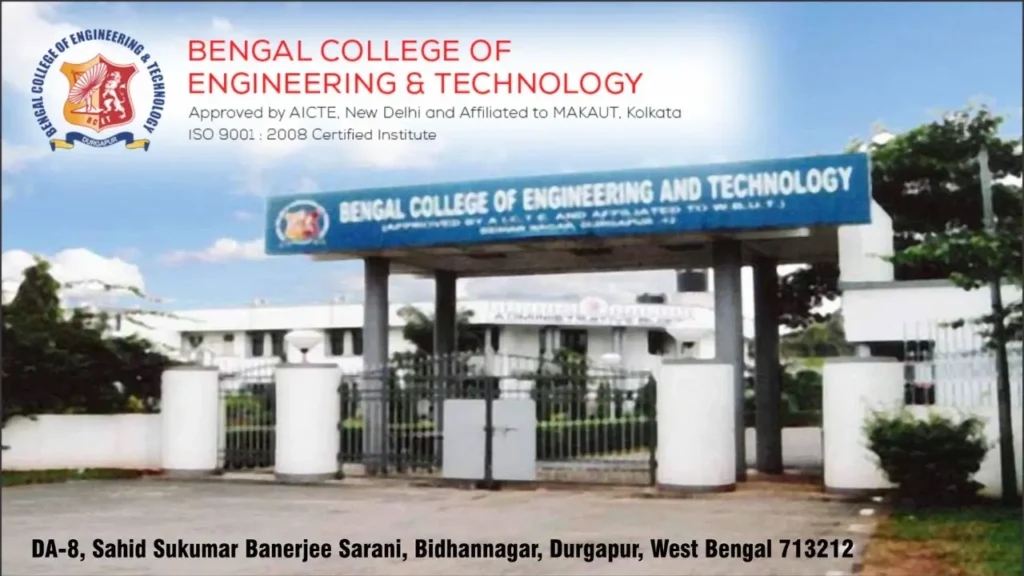 BENGAL COLLEGE OF ENGINEERING AND TECHNOLOGY DURGAPUR