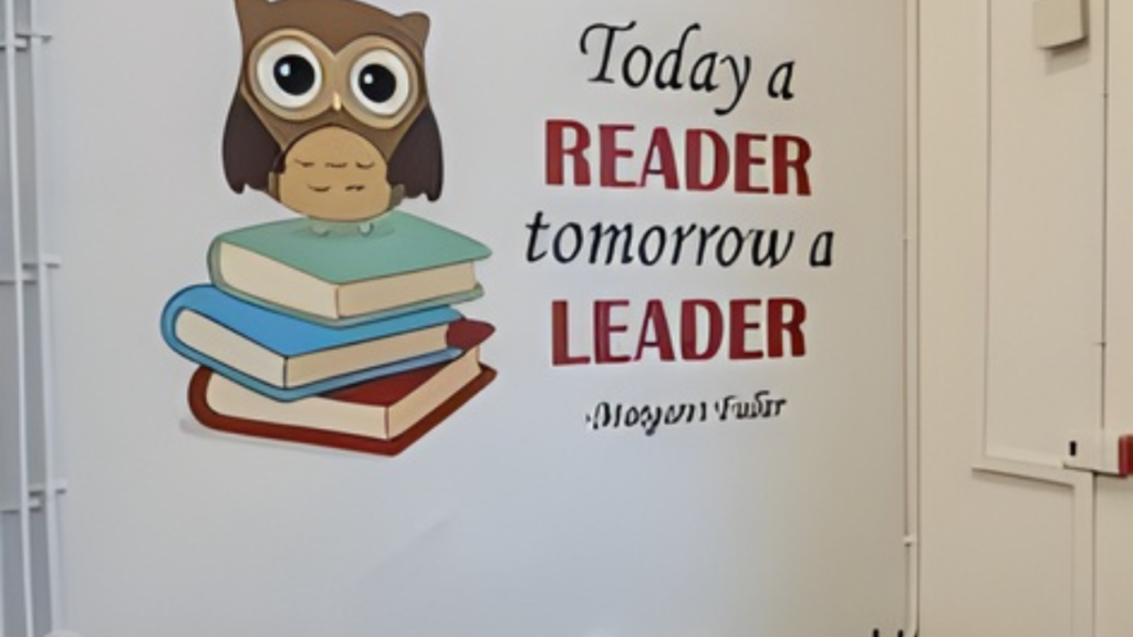 MOTIVATIONAL EDUCATION SCHOOL WALL PAINTING IDEAS