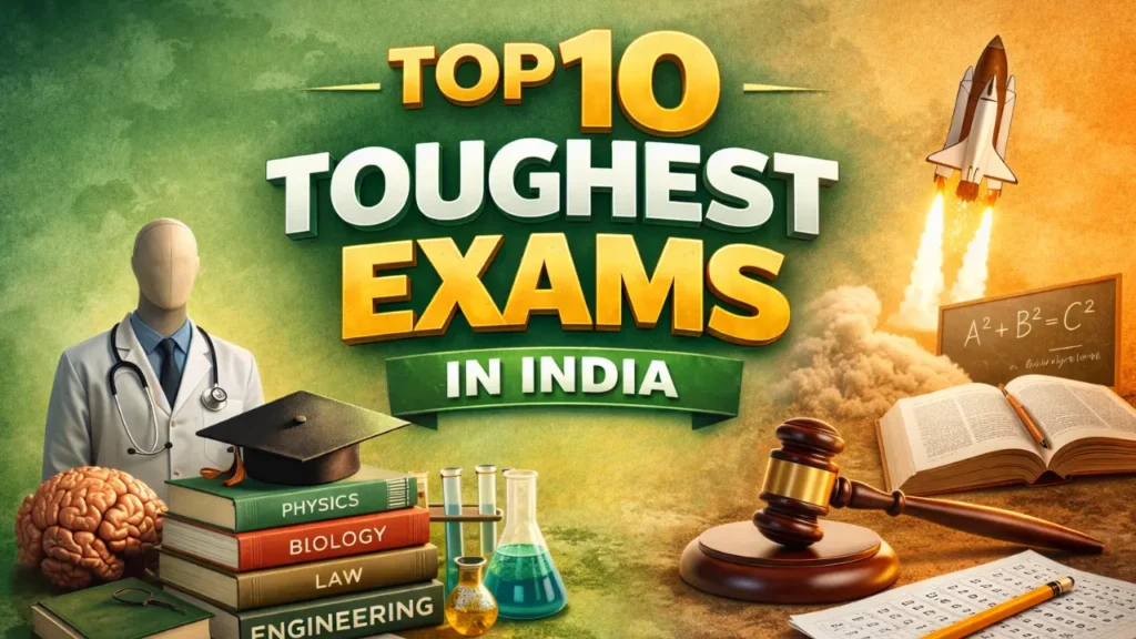 TOP 10 TOUGHEST EXAM IN INDIA
